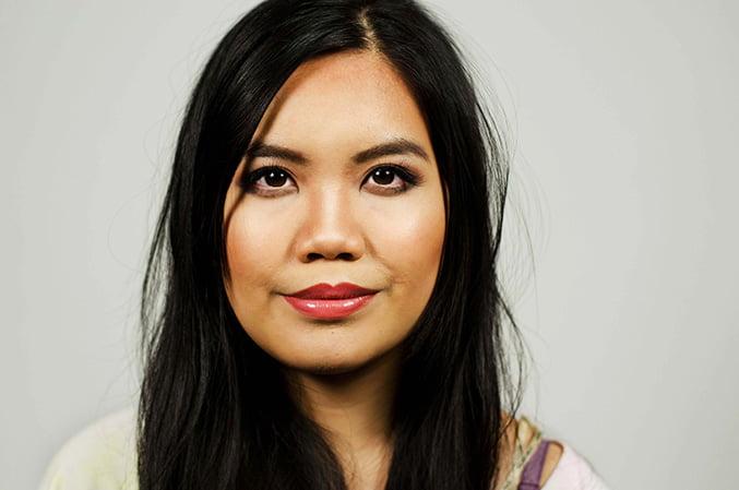 Natural and glowing wedding bridal makeup in Winchester