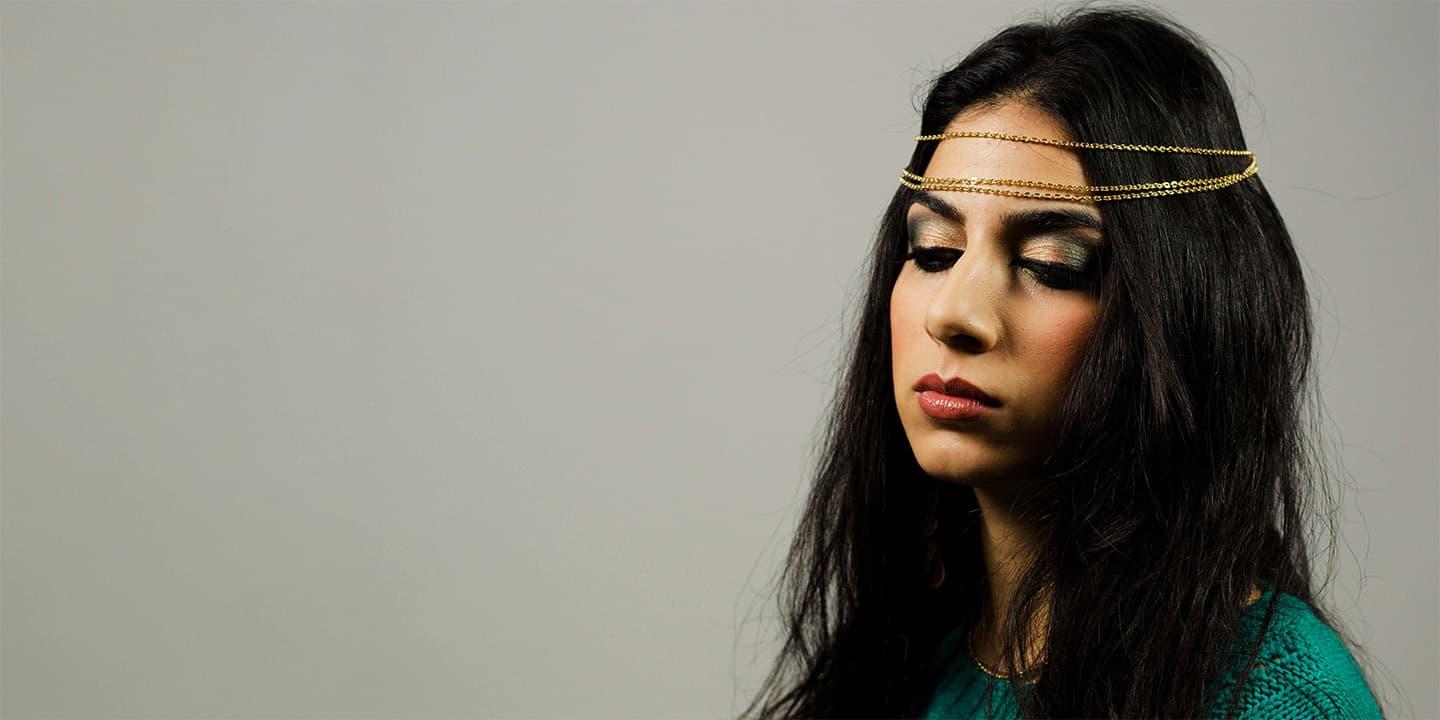 Before and after makeup transformation by Crissie Bond