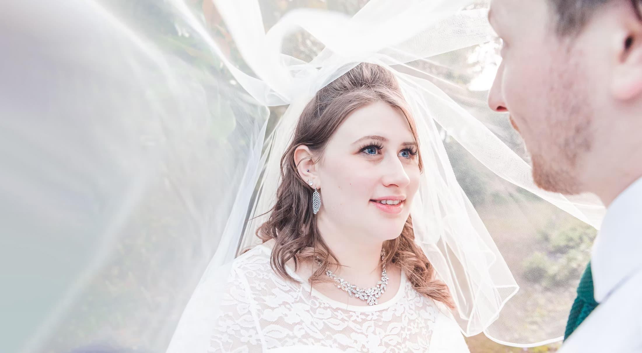 Bridal makeup by Crissie Bond